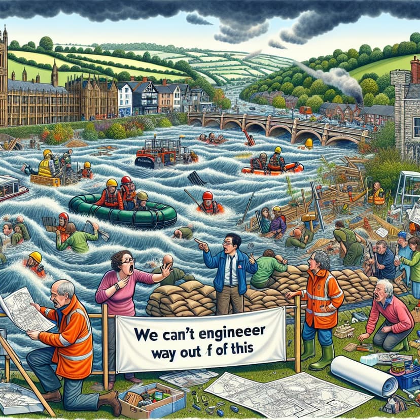 Rising Severn Valley flood risks prompt calls for holistic solutions beyond engineering. Experts urge natural flood defenses and resilient infrastructure to mitigate the impact of climate change on vulnerable communities. Traditional barriers deemed insufficient for future threats.